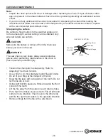 Preview for 26 page of Kobalt KCS 120-06 User Manual