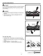 Preview for 27 page of Kobalt KCS 120-06 User Manual