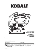 Kobalt KJS 324B-03 Manual preview