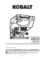 Preview for 15 page of Kobalt KJS 324B-03 Manual