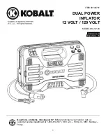 Предварительный просмотр 1 страницы Kobalt KL12120 Operating Instructions Manual