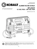 Предварительный просмотр 16 страницы Kobalt KL12120 Operating Instructions Manual