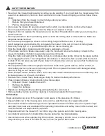 Предварительный просмотр 8 страницы Kobalt KM1940-06 User Manual