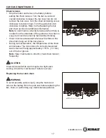 Предварительный просмотр 17 страницы Kobalt KPS 80-06 User Manual