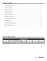 Preview for 2 page of Kobalt KPW-1700 Manual