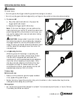 Предварительный просмотр 14 страницы Kobalt KST 120X-06 Manual