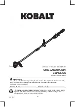 Предварительный просмотр 19 страницы Kobalt KST 2224B-03 Manual