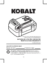 Предварительный просмотр 48 страницы Kobalt KST 2224B-03 Manual