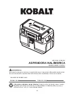 Предварительный просмотр 15 страницы Kobalt KWDV 0124B-03 Operator'S Manual