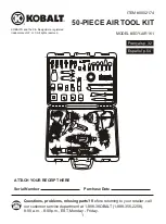 Kobalt SGY-AIR161 Manual preview