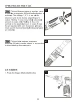 Предварительный просмотр 22 страницы Kobalt SGY-AIR161 Manual