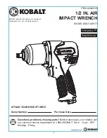 Kobalt SGY-AIR173 Operating Manual preview