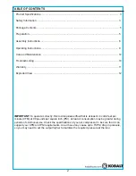 Preview for 2 page of Kobalt SGY-AIR213 Manual