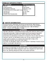 Preview for 3 page of Kobalt SGY-AIR236 Manual