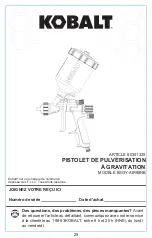 Предварительный просмотр 25 страницы Kobalt SGY-AIR88NB Manual