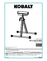 Kobalt SGY-WS5 Manual preview