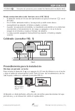 Preview for 11 page of koban KDP-DALI 01 Manual