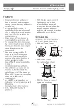 Preview for 81 page of koban KDP-DALI 01 Manual