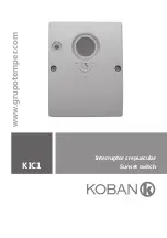 koban KIC1 Instruction Manual preview