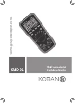 koban KMD 01 Instruction Manual preview
