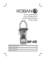 koban KP-05 Instruction Manual предпросмотр