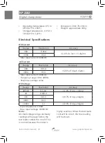 Предварительный просмотр 30 страницы koban KP 2102 Instruction Manual