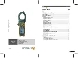 Предварительный просмотр 17 страницы koban KPA-1000 Manual