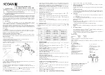 Preview for 3 page of koban KT6-LCD-P Quick Start Manual