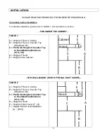 Preview for 8 page of KOBE Brillia RAX2130SQB-1 (30") Installation Instructions And Operation Manual