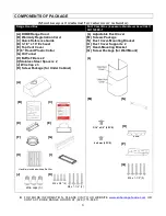 Предварительный просмотр 6 страницы KOBE Brillia Series Installation Instructions And Operation Manual