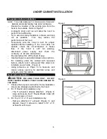 Предварительный просмотр 9 страницы KOBE Brillia SeriesOVS-CHX7930SQB-40 (30") User Manual