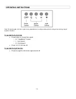 Предварительный просмотр 16 страницы KOBE Brillia SeriesOVS-CHX7930SQB-40 (30") User Manual