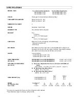 Предварительный просмотр 19 страницы KOBE CH22 SQB-5 Series Installation Instructions And Operation Manual