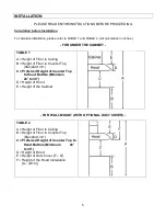 Предварительный просмотр 8 страницы KOBE CH2230SQB-1 Installation Instructions And Operation Manual