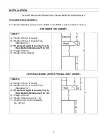 Preview for 7 page of KOBE CH27 SQB-5 Series Installation Instructions And Operation Manual