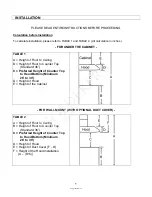 Предварительный просмотр 8 страницы KOBE CH3830SQB-1 Installation Instructions And Operation Manual