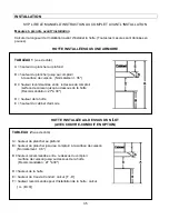 Предварительный просмотр 37 страницы KOBE CH9130SQB Installation Instructions And Operation Manual