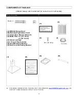 Preview for 6 page of KOBE CHX8130SQB-1 User Manual