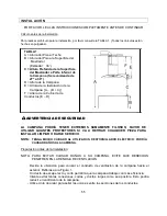 Preview for 56 page of KOBE CX1830GS-8 Installation Instructions And Operation Manual