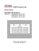 Preview for 1 page of KOBE Deluxe IN2636SQB-1100-5A Installation Instructions And Operation Manual