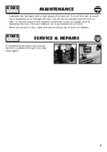 Предварительный просмотр 5 страницы KOBE HP5040K Operator'S Manual