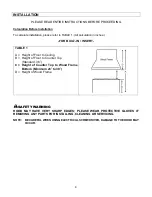 Preview for 7 page of KOBE IN2636SQB-700-1 Installation Instructions And Operation Manual