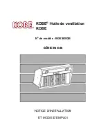 Preview for 27 page of KOBE IN2636SQB Installation Instructions And Operation Manual