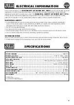 Предварительный просмотр 3 страницы KOBE KBE-271-4140K Operator'S Manual