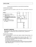 Предварительный просмотр 6 страницы KOBE RA-092 SERIES Installation Instructions Manual