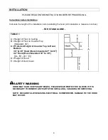 Предварительный просмотр 7 страницы KOBE RA0230SQB-DC-5 Installation Instructions And Operation Manual