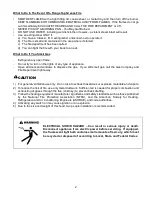 Preview for 5 page of KOBE RAX9530SQB-1 Installation Instructions And Operation Manual