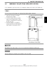 Предварительный просмотр 91 страницы Kobelco SK35SR-6 Operation Manual