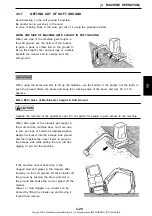 Предварительный просмотр 123 страницы Kobelco SK35SR-6 Operation Manual