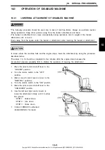 Предварительный просмотр 295 страницы Kobelco SK35SR-6 Operation Manual